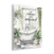 Stupell Industries Relax Unwind Bath & Foliage Wall Plaque, design by Lettered and Lined